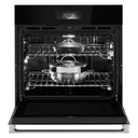 Jennair® NOIR™ Single Wall Oven with V2™ Vertical Dual-Fan True Convection, Advanced Temperature Precision JOESC730RM