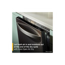 Whirlpool® 24-Inch Dishwasher with Total Coverage Wash Action and Auto Open Air Dry in Fingerprint Resistant Black Stainless WDTS8024SV