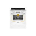 Whirlpool® 30-inch Gas Range with Air Cooking Technology WSGS5030SW