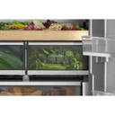 Kitchenaid® 24 cu. ft. 36-Inch Width Counter-Depth French Door Refrigerator with Interior Dispense KRFC236SJP