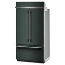 Kitchenaid® 24.2 Cu. Ft. 42" Built-In French Door Bottom Mount Refrigerator with Platinum Interior KBFN542SJP Kitchenaid® 24.2 Cu. Ft. 42" Built-In French Door Bottom Mount Refrigerator with Platinum Interior KBFN542SJP