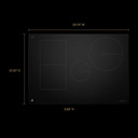 Jennair® 30" Oblivion Smart Induction Cooktop with Temperature-Controlled Cooking JICT730SB Jennair® 30" Oblivion Smart Induction Cooktop with Temperature-Controlled Cooking JICT730SB