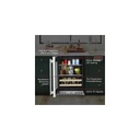 Kitchenaid® 24" Beverage Center with Glass Door and Wood-Front Racks KUBL524SJP