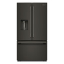 Kitchenaid® 30 cu. ft. French Door Refrigerator with Exterior Water and Ice KRFF436SBE