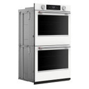 Kitchenaid® 30-inch Smart Electric Double Wall Oven with Assisted Cooking Modes - White KOED730SWH