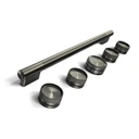 Black Ore Handle and Knob Hardware Accessory Kit for KitchenAid® 30" Commercial-Style Dual Fuel Range W11774723