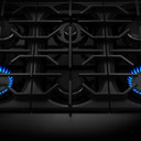 KitchenAid® 36-Inch 6 Burner Commercial-Style Gas Range with No Preheat Air Fry Mode KFGS936SJP