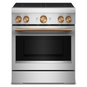 Kitchenaid® 30-Inch 4-Element Induction Freestanding Commercial-Style Range with Air Fry KFIS930SSS
