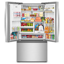 Whirlpool® 36-inch Wide True Counter Depth 3-Door French Door Refrigerator - 23.4 cu. ft. WRFC7036RZ