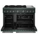 Kitchenaid® 48-Inch 6 Burner Commercial-Style Dual Fuel Range with Griddle KFDD948SJP