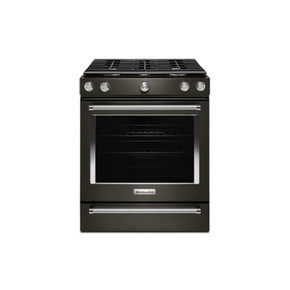 Kitchenaid® 30-Inch 5-Burner Gas Slide-In Convection Range KSGG700EBS Kitchenaid® 30-Inch 5-Burner Gas Slide-In Convection Range KSGG700EBS