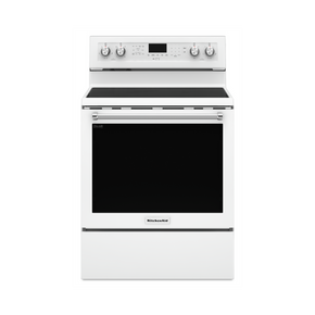 Kitchenaid® 30-Inch 5-Element Electric Convection Range YKFEG500EWH