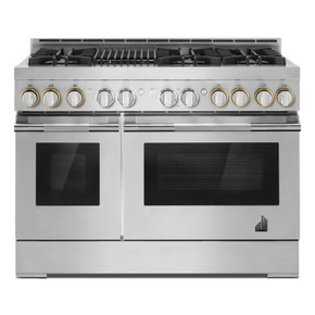 Jennair® 48" RISE™ Gas Professional-Style Range with Infrared Grill JGRP648HL