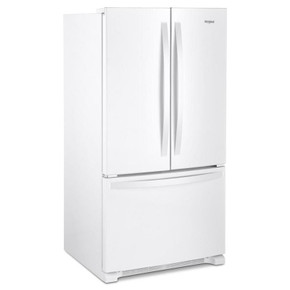 Whirlpool® 36-Inch Wide Counter-Depth French Door Bottom Mount Refrigerator - 20 cu. ft. WRFC2036RW