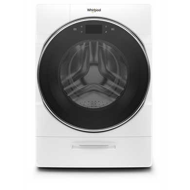 Whirlpool® 5.8 cu. ft. I.E.C. Smart Front Load Washer with Load & Go™ XL Plus Dispenser WFW9620HW