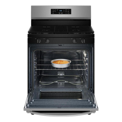 Whirlpool® 30-inch Self Clean Gas Range with No Preheat Mode WFGS3530RS
