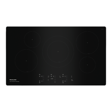 Kitchenaid® 36-Inch 5-Element Sensor Induction Cooktop KCIG556JSS