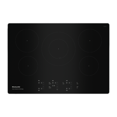 Kitchenaid® 30-Inch 5-Element Sensor Induction Cooktop KCIG550JSS