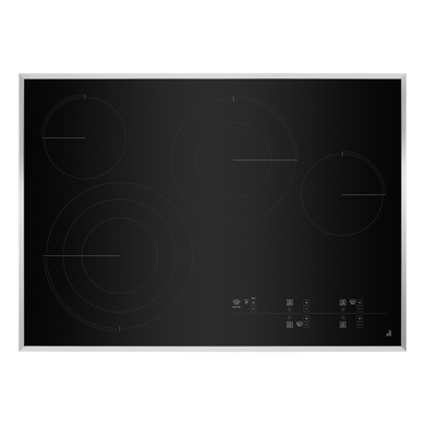 Jennair® Lustre 30 Electric Radiant Cooktop with Emotive Controls JEC4430KS