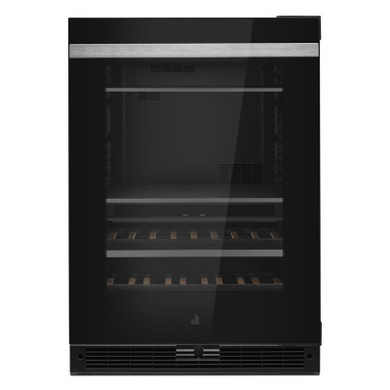 Jennair® NOIR™ 24" Built-In Undercounter Beverage Center, Right Swing JUBFR242HM