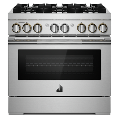 Jennair® 36" RISE™ Dual-Fuel Professional-Style Range JDRP436HL