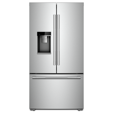 Jennair® RISE™ 36” Counter-Depth French Door Refrigerator with Obsidian Interior JFFCC72EHL