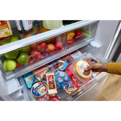 Whirlpool® 36-inch Wide True Counter Depth 3-Door French Door Refrigerator - 24 cu. ft. WRFC3036RZ