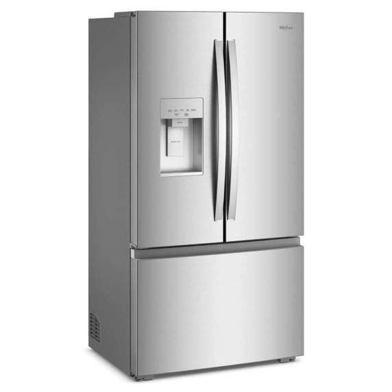 Whirlpool® 36-inch True Counter Depth 3-Door French Door Refrigerator with Nugget Ice - 23.4 cu. ft. WRFC7436TZ