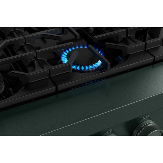 KitchenAid® 48-inch 6-Burner Gas Commercial-Style Rangetop with Griddle KCGK948TJP