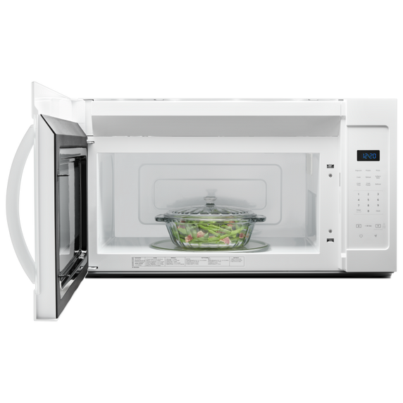 Whirlpool® 1.7 cu. ft. Microwave Hood Combination with Electronic Touch Controls YWMH31017HW
