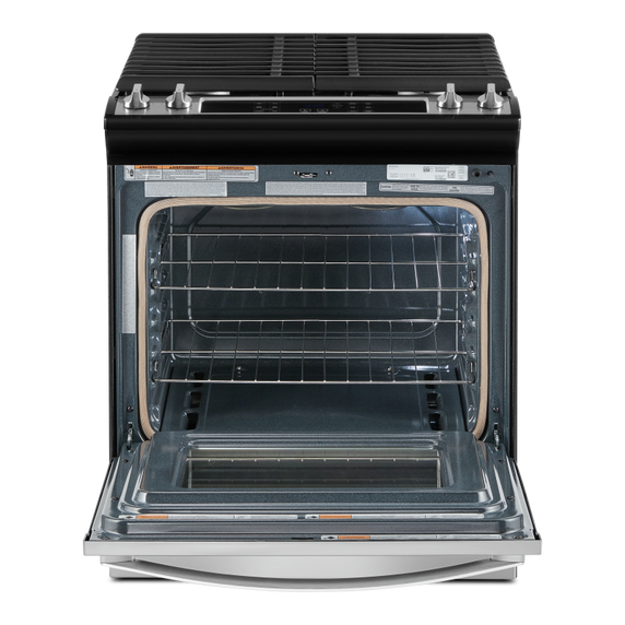 5.0 Cu. Ft. Whirlpool® Gas Range with Frozen Bake™ Technology WEG515S0LS