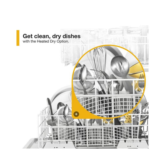 Whirlpool® Heavy-Duty Dishwasher with 1-Hour Wash Cycle WDP370PAHB Whirlpool® Heavy-Duty Dishwasher with 1-Hour Wash Cycle WDP370PAHB