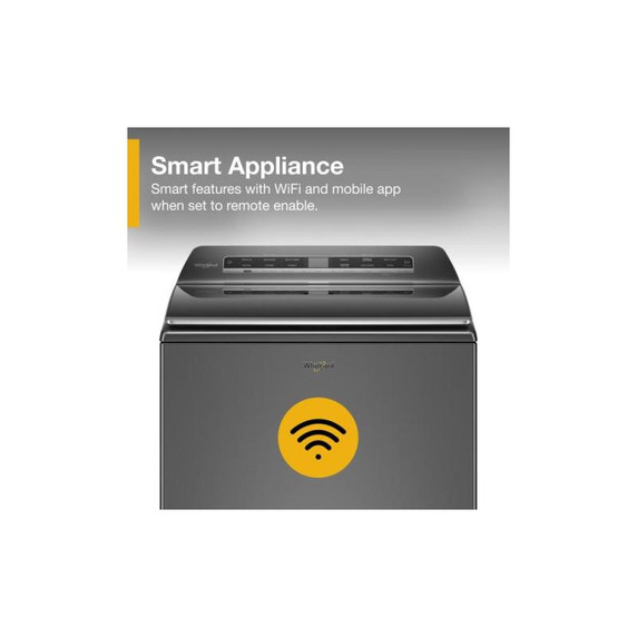 Whirlpool® 6.0 - 6.1 cu. ft. I.E.C. Top Load Washer with 2 in 1 Removable Agitator WTW8127LC