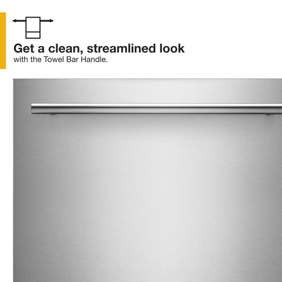 Whirlpool® 24-inch Wide Undercounter Refrigerator with Towel Bar Handle - 5.1 cu. ft. WUR35X24HZ