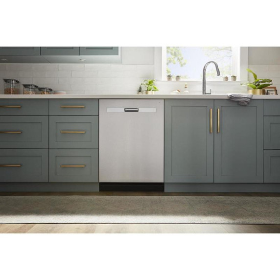 Whirlpool® 51 dBA Quiet Dishwasher with 3rd Rack and Pocket Handle WDP730HAMZ