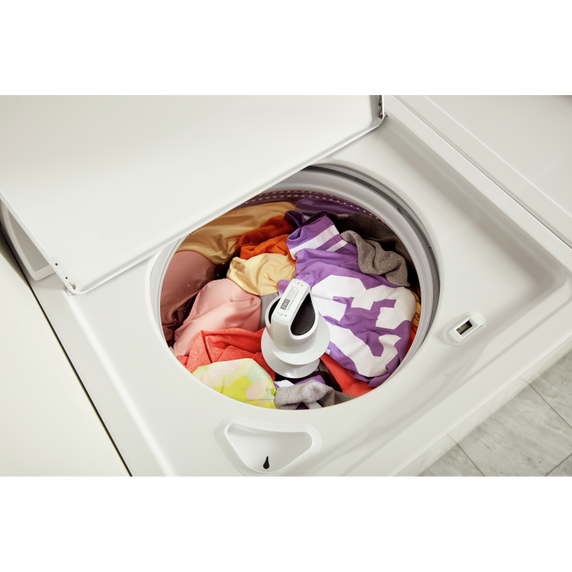 4.4–4.5 Cu. Ft. Whirlpool® Top Load Washer with Removable Agitator WTW4957PW