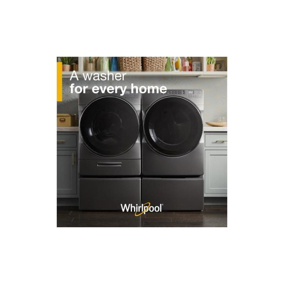 Whirlpool® 5.8 cu. ft. I.E.C. Front Load Washer with Load & Go™ XL Dispenser WFW8620HC