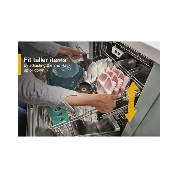 Whirlpool® Fingerprint Resistant Large Capacity Dishwasher with 3rd Rack WDT970SAKV Whirlpool® Fingerprint Resistant Large Capacity Dishwasher with 3rd Rack WDT970SAKV