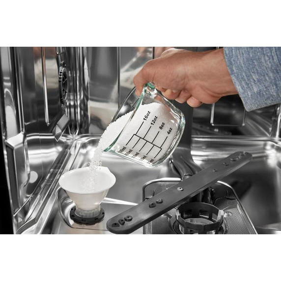 Whirlpool® 44 dBA Dishwasher Flush with Cabinets with 3rd Rack WDT550SAPB Whirlpool® 44 dBA Dishwasher Flush with Cabinets with 3rd Rack WDT550SAPB