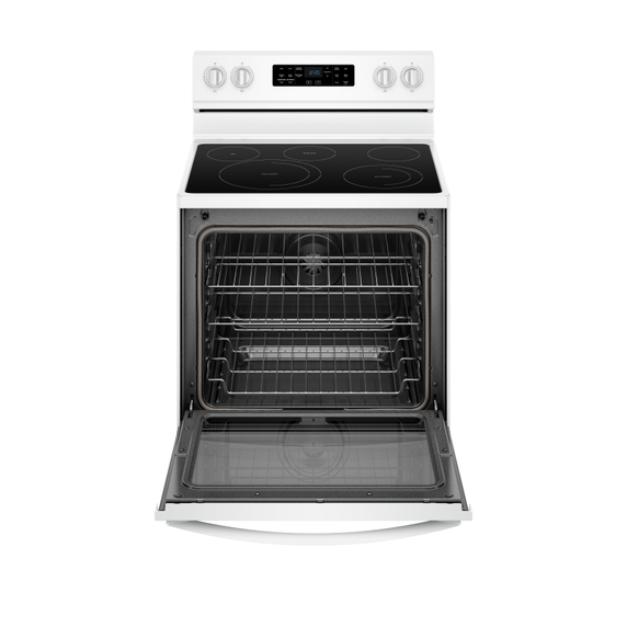 Whirlpool® 6.4 Cu. Ft. Freestanding Electric Range with Frozen Bake™ Technology YWFE775H0HW