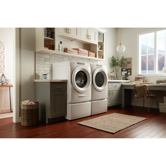 Whirlpool® 7.4 cu. ft. Front Load Gas Dryer with Intuitive Touch Controls WGD5620HW