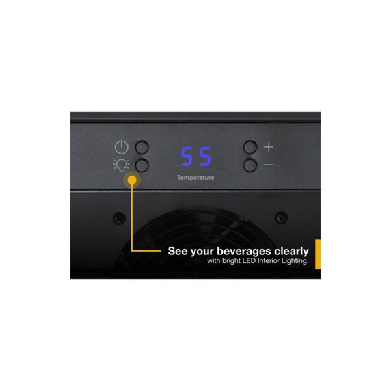Whirlpool® 24" Undercounter Wine Center with Custom Temperature Control WUW35X24DS