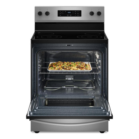 Whirlpool® 30-inch Electric Range with 4 Elements YWFES3530RS Whirlpool® 30-inch Electric Range with 4 Elements YWFES3530RS