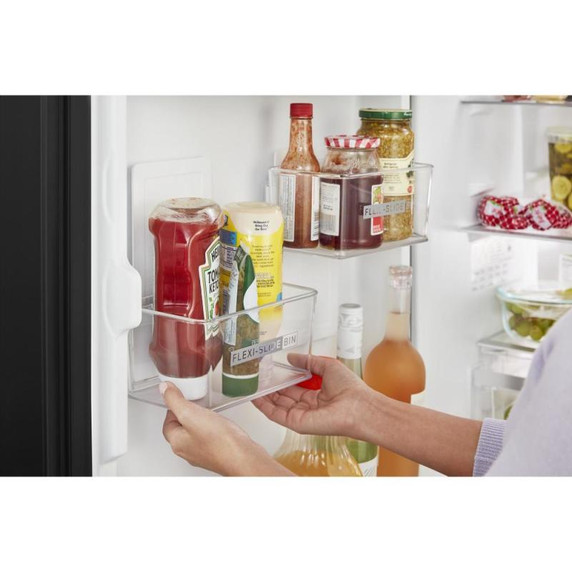 Whirlpool® 24-inch Wide Garage-Ready Bottom-Freezer Refrigerator - 12.9 cu. ft. WRB533CZJB