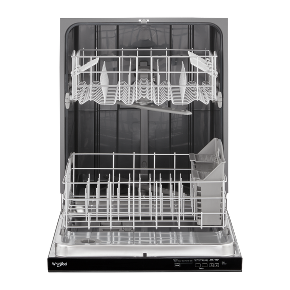 Whirlpool® Quiet Dishwasher with Boost Cycle and Pocket Handle WDP540HAMB