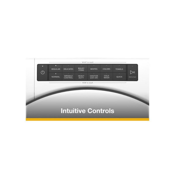 Whirlpool® 5.0 cu.ft I.E.C. Closet-Depth Front Load Washer with Intuitive Controls WFW560CHW