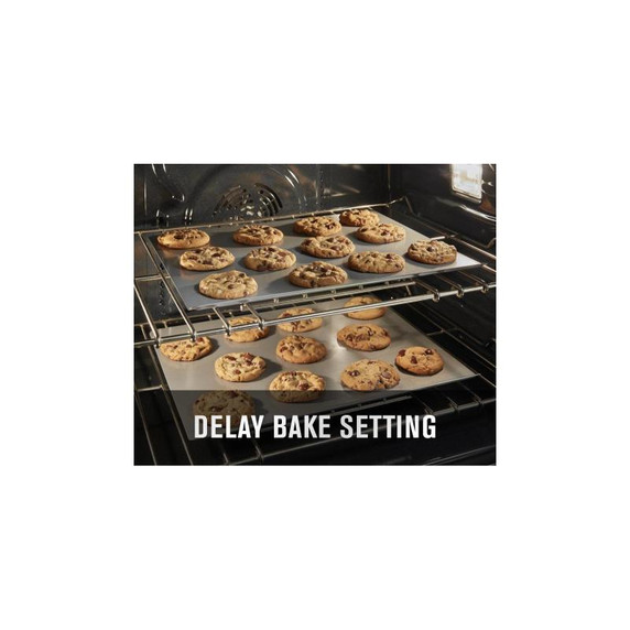 Maytag® 27-inch Double Wall Oven with Air Fry and Basket - 8.6 cu. ft. MOED6027LZ