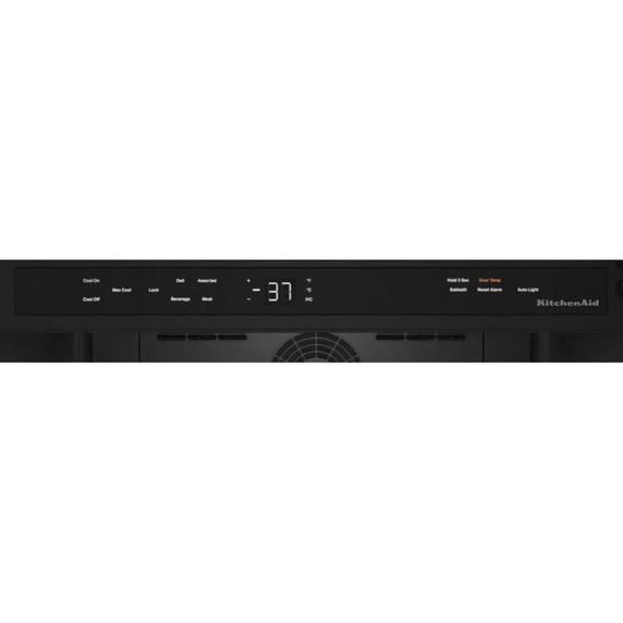 Kitchenaid® 24" Undercounter Refrigerator with Glass Door KURR214KSB Kitchenaid® 24" Undercounter Refrigerator with Glass Door KURR214KSB