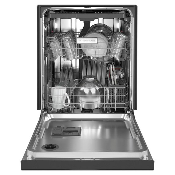 KitchenAid® 39 dBA Dishwasher with Third Level Utensil Rack KDFE204KBL