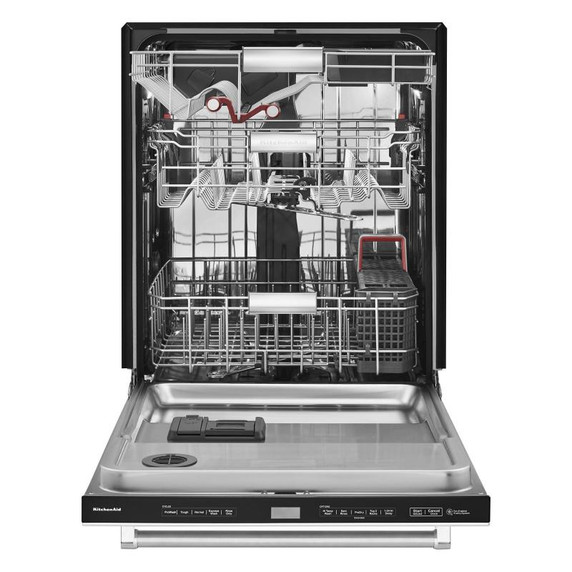 Kitchenaid® 44 dBA Dishwasher with 360° Max Jets™ Third Rack and LED Interior Lighting KDTM804KPS